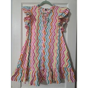 Michelle McDowell Abby Capri Crush Dress - WOMENS LARGE